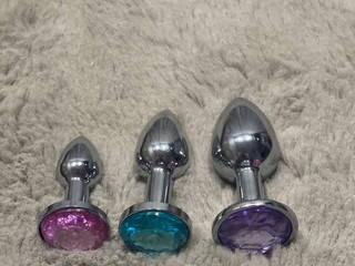 Alisa anal plug: XS, S, M.