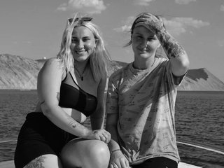 We Are Blonde, A Sex Webcam Lovable 2some Is What We Are