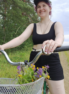 wallmarta cycling in nature photo 10866268