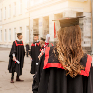 graduate from university