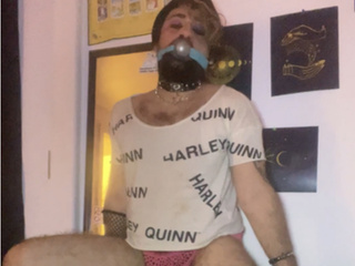 Sexy Harley Quinn themed outfit