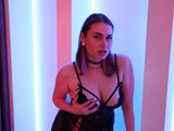 Jinxy Wood (23, White Cam Girl) performing deepthroat.