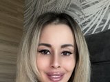 Alisa Pro Max (29, White Cam Girl) performing deepthroat.