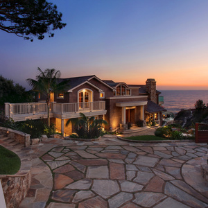 Own house by the sea