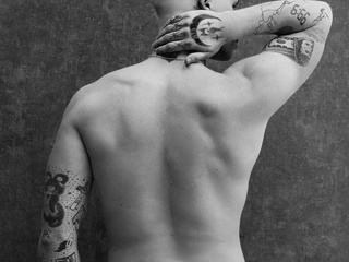 Black and white photo shoot