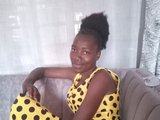 Sexydee (19, Black Cam Girl) performing squirt.