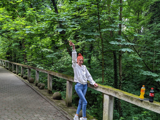 A relaxing day with Ania