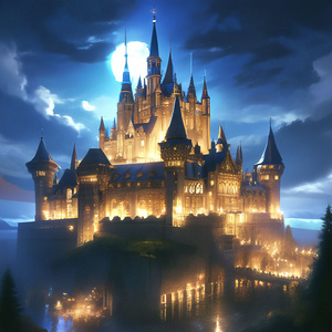 Huge castle