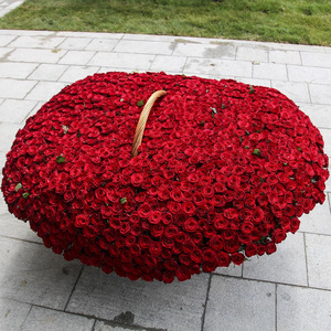 A LARGE BOUQUET OF FLOWERS