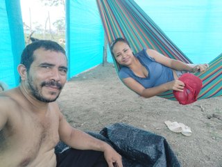 Our Model Name Is Cieloytierra, We Are 28 Years Of Age! We Are Brunette