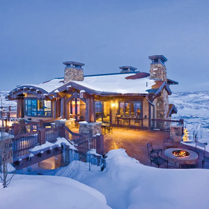 winter house at aspen