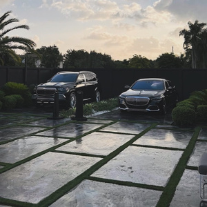 Two cars