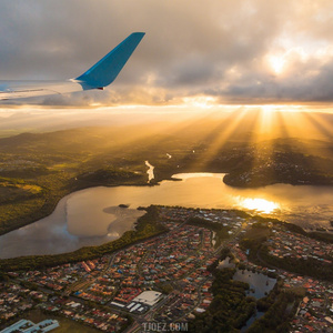 Flight to Bali