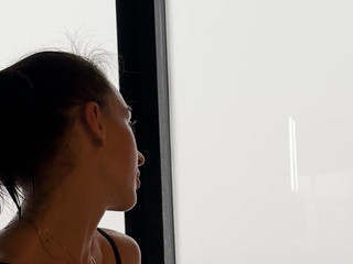 in the swimming pool