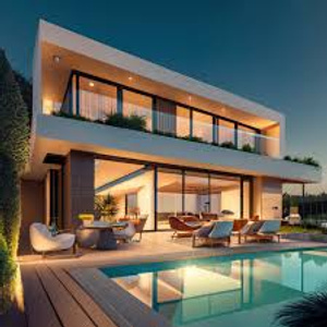own house