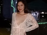 Applelegaspi (24, Asian Trans Model) performing blowjob.