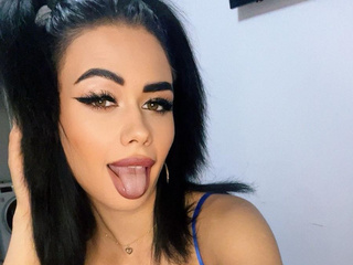 tongue out