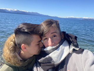 We Have Brunette Hair, We Are A Live Webcam Engaging Couple