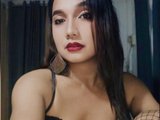 Kissescumu (38, Asian Trans Model) performing blowjob.