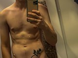 Shkodnik (24, White Cam Boy) performing deepthroat.