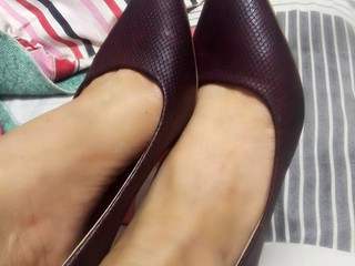 Brown heels there is more 