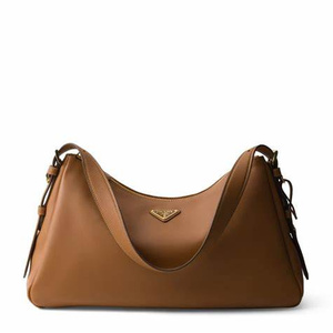 Prada Aimée large leather shoulder bag