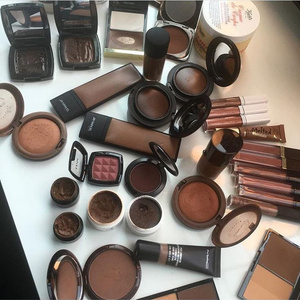 a lot of makeup
