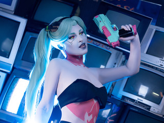 Rebecca from Cyberpunk