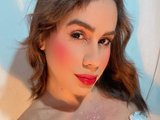 Camila Grant (32, Hispanic Trans Model) performing double penetration.