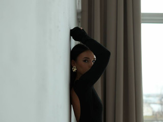 Black on White