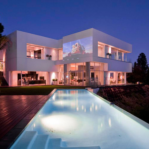 house with many luxuries