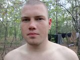 Serzh (30, White Cam Boy) performing creampie.
