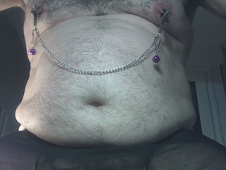 Desnudo negro transparente bala anal XXL dentro