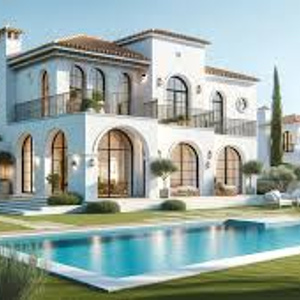 A luxurious mansion