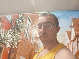 Hotboy (30, White Cam Boy) performing double penetration.