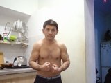 Yelfik (30, White Cam Boy) performing Live Sex.