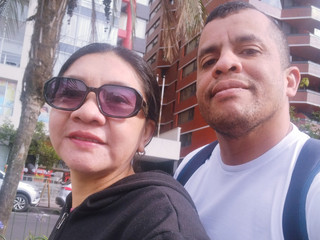 My sister-in-law and me