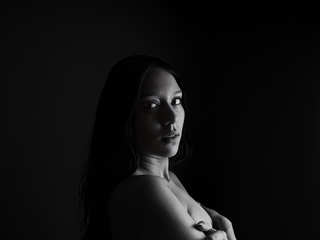 Black and white