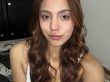 Pia Tay (20, Hispanic Cam Girl) performing deepthroat.