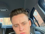 Vaso (22, White Cam Boy) performing cumshot.