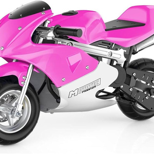 A pink motorcycle