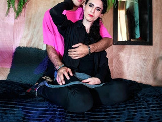 💋 Lost in a kiss that says it all.