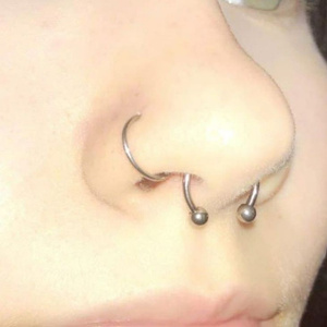 nostril piercing