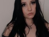 Mikasnake (20, White Cam Girl) performing blowjob.
