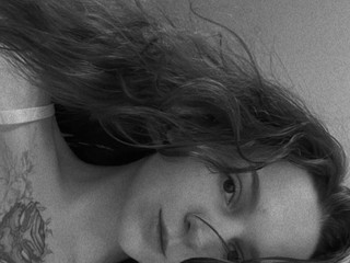 black and white