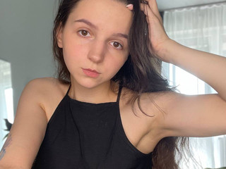in black