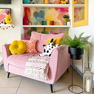 Pink Armchair