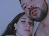 Flc (30, Hispanic Live Couple) performing ass fucking.