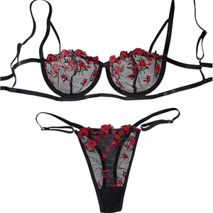Lingerie Set (red, black, soft pastels)