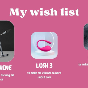 my whist list